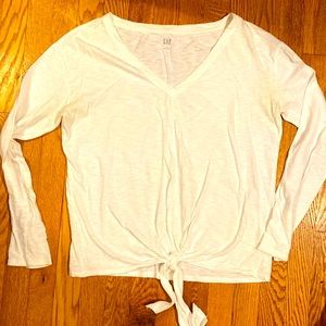 Loving sleeve white t shirt